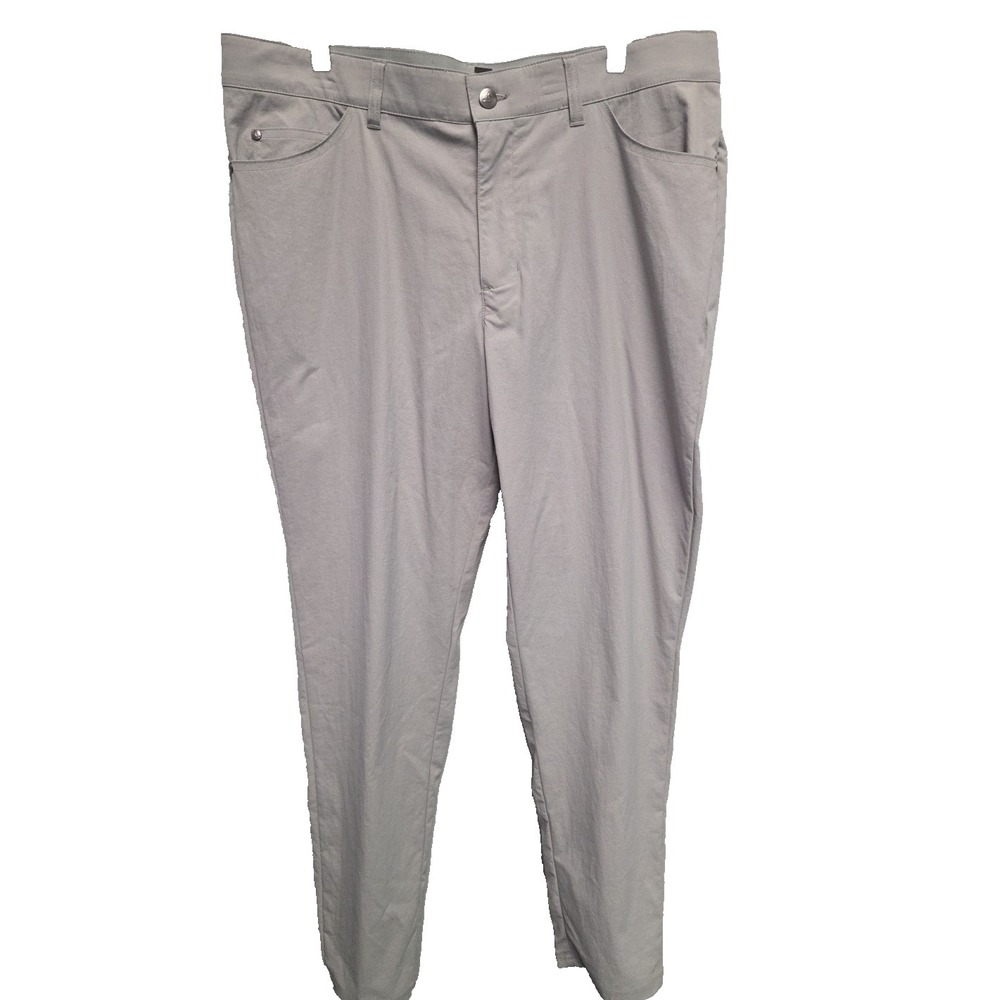 Adidas Pants Men 36x32 Gray Golf Ultimate 365 5 Five Pocket Performance ADVR0856